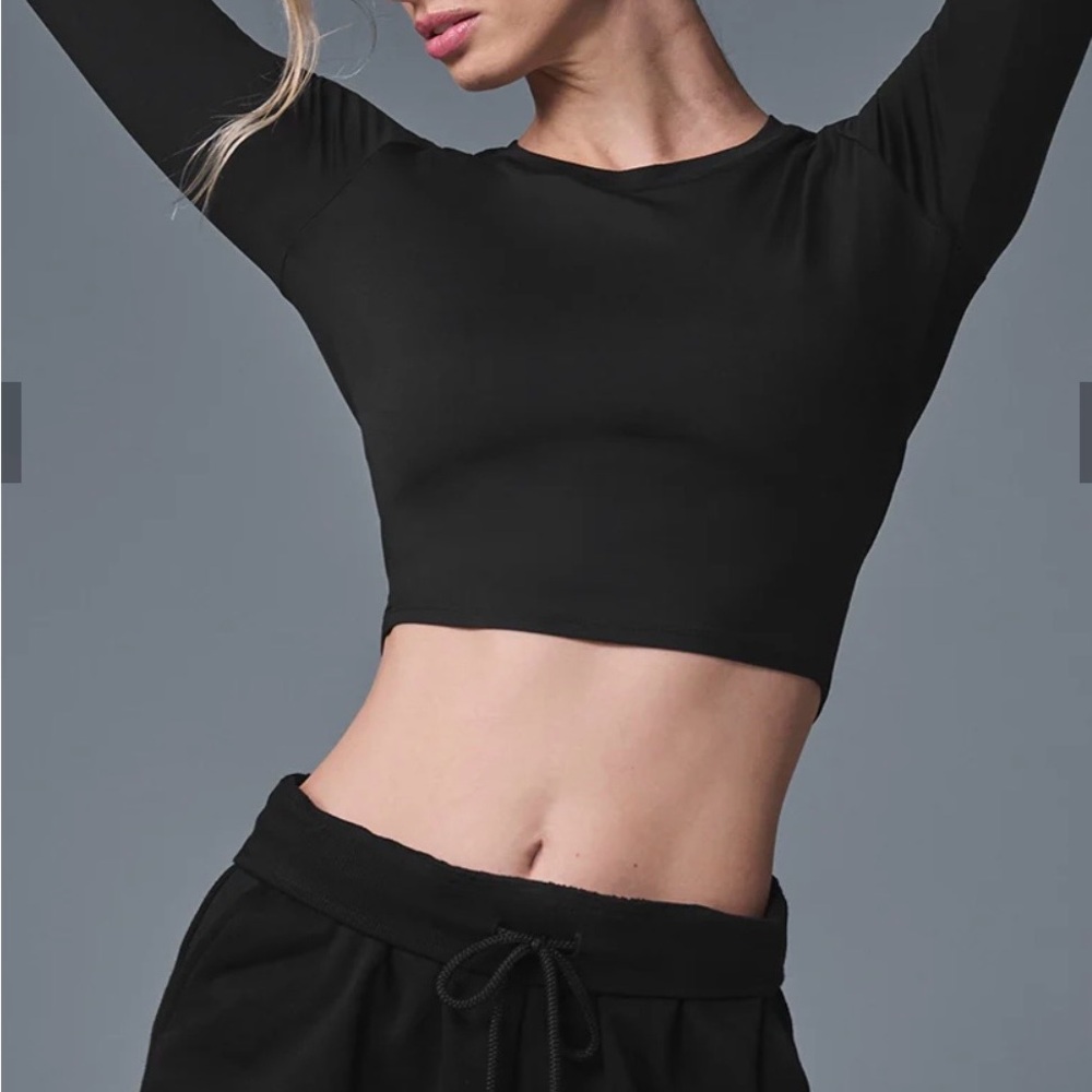 Alosoft Crop Finesse Long Sleeve